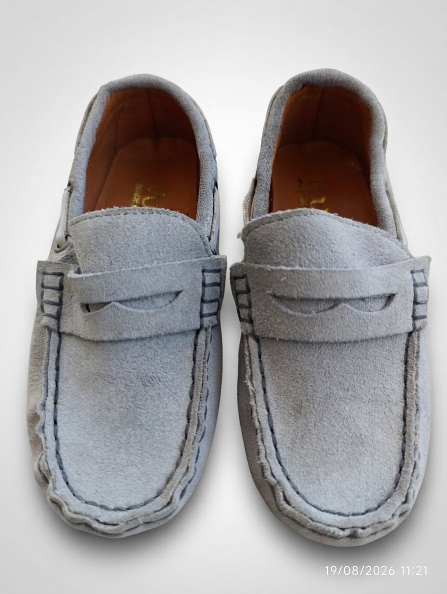 Mocassins en daim pour enfants 