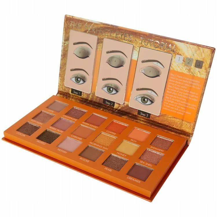 Palette de fards à paupières 18 couleurs – FAB FACTORY