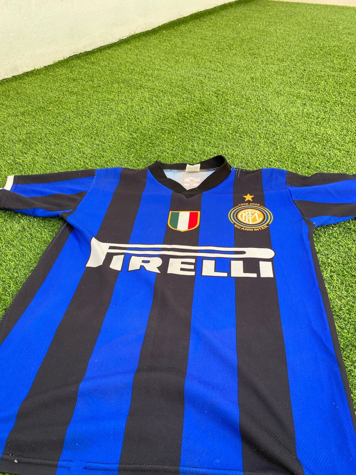 Inter Milan Centenary Jersey 2007/2008 - Pirelli (100 Anni Inter)