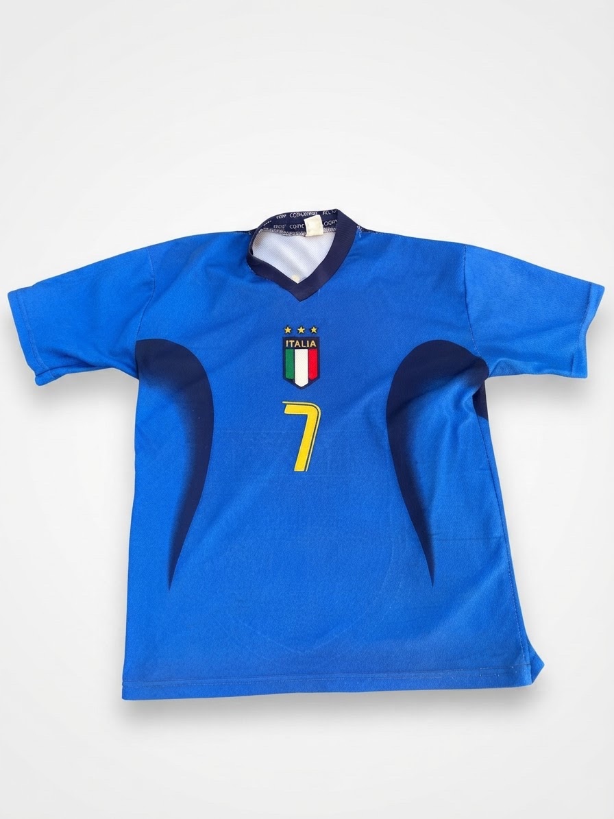 Italy National Team Jersey - Del Piero #7 Blue