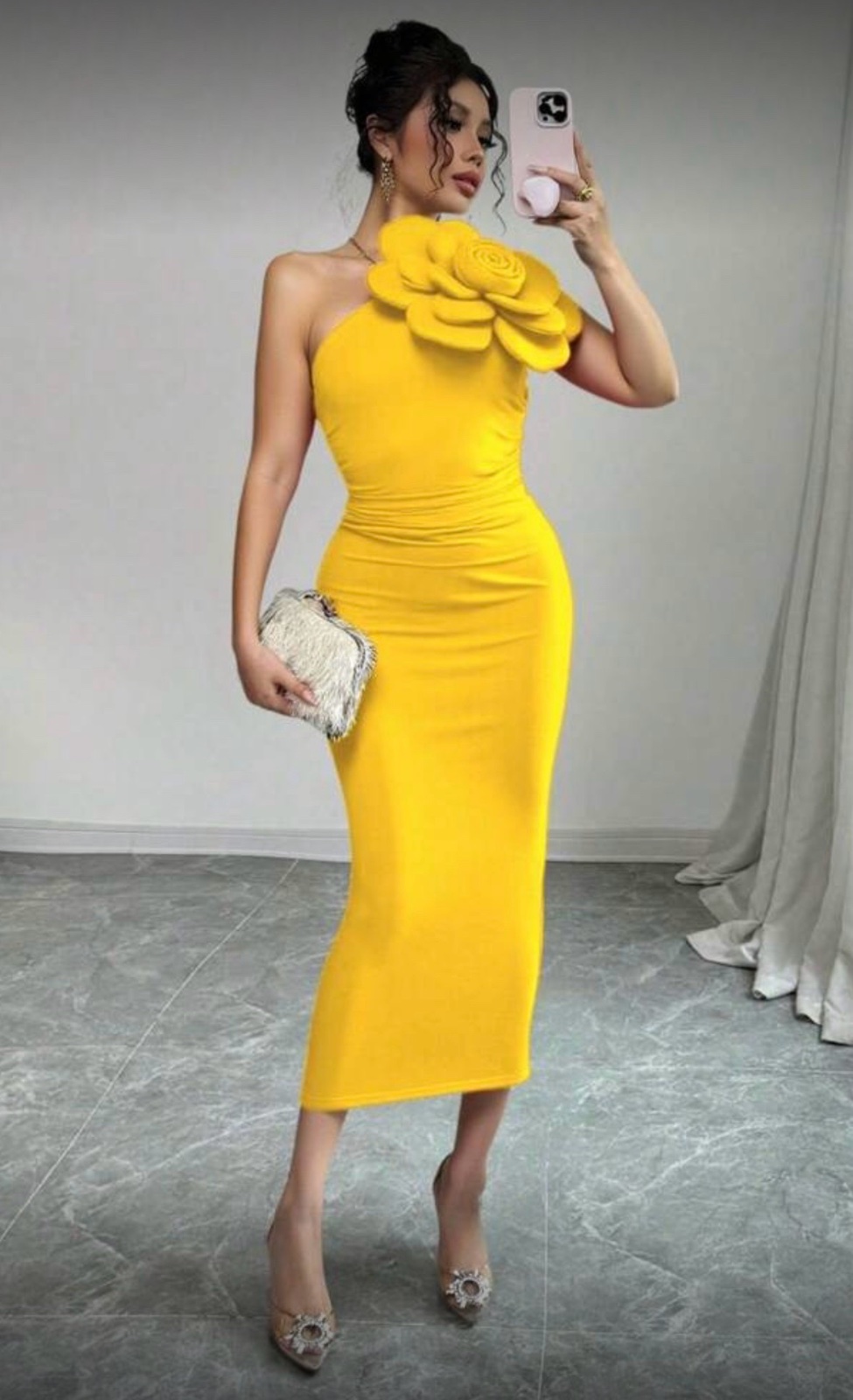 Robe jaune