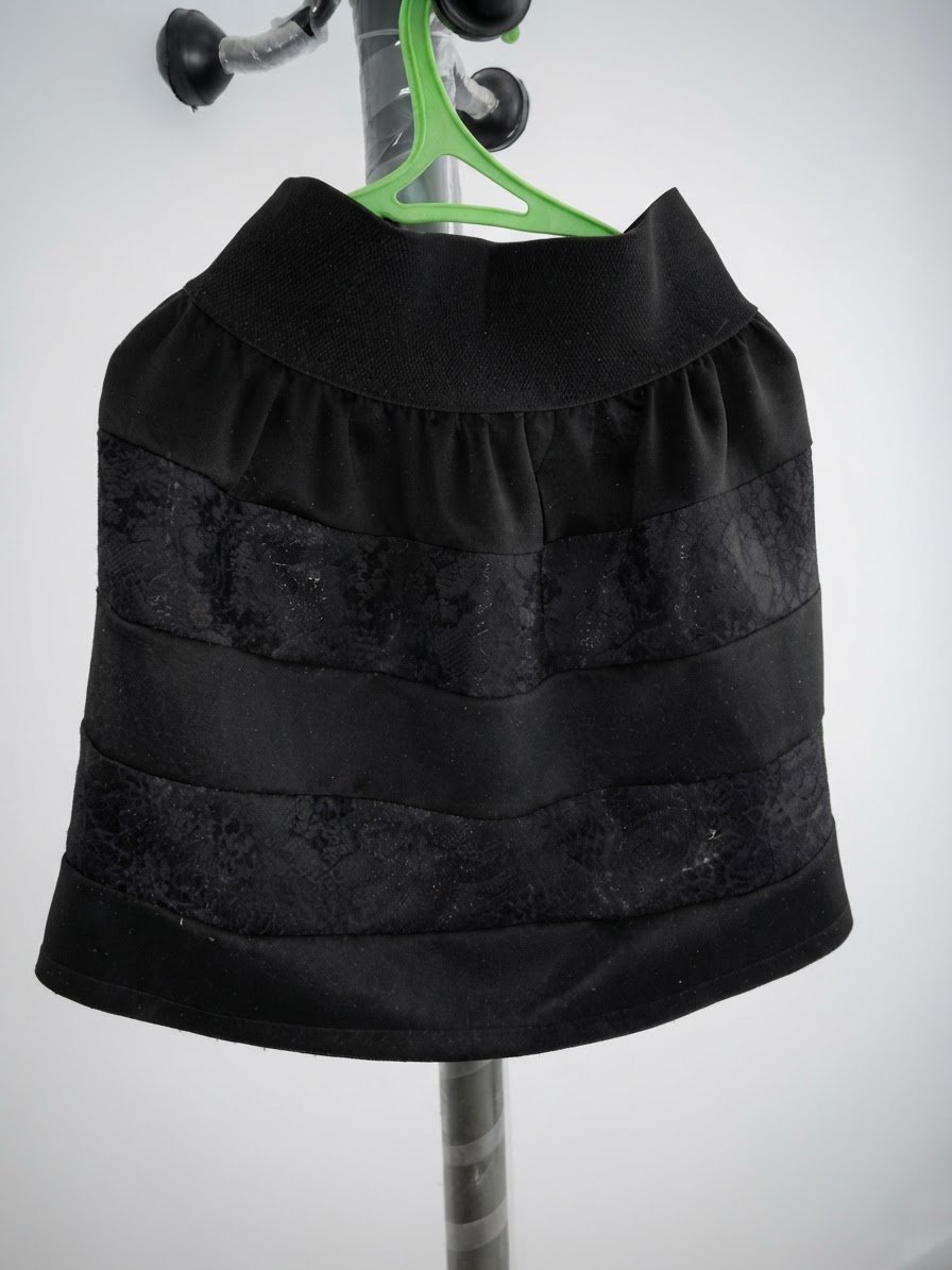 Jupe courte noire soirée 