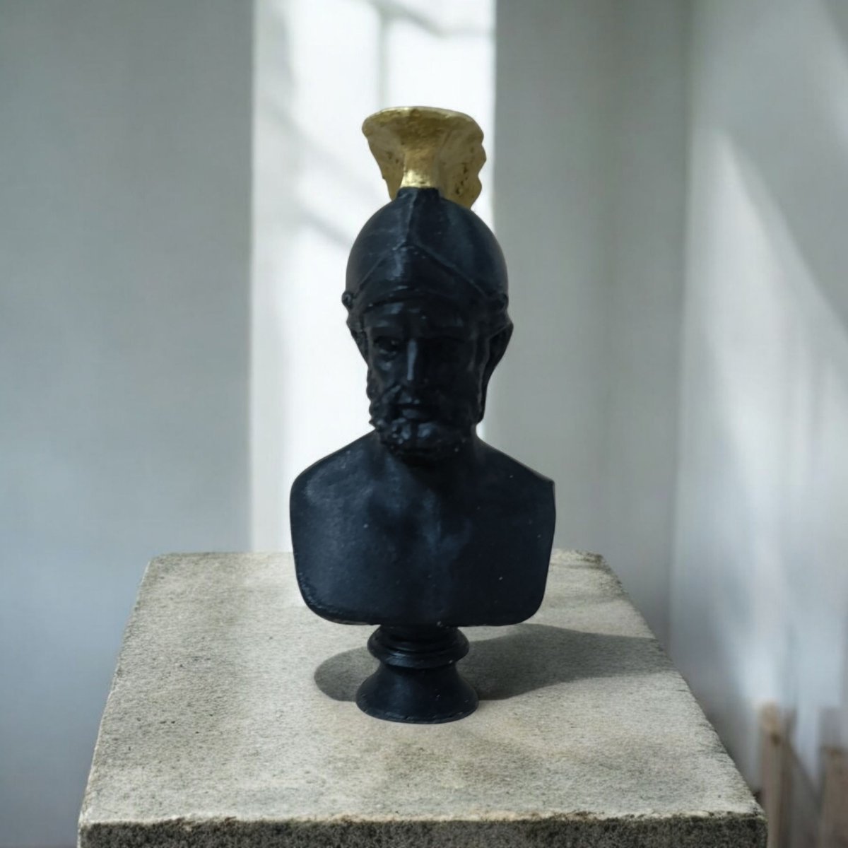 Sculpture décorative "Hannibal Barca" – Noir