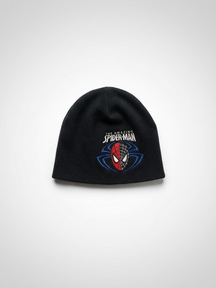 Bonnet spiderman noir 
