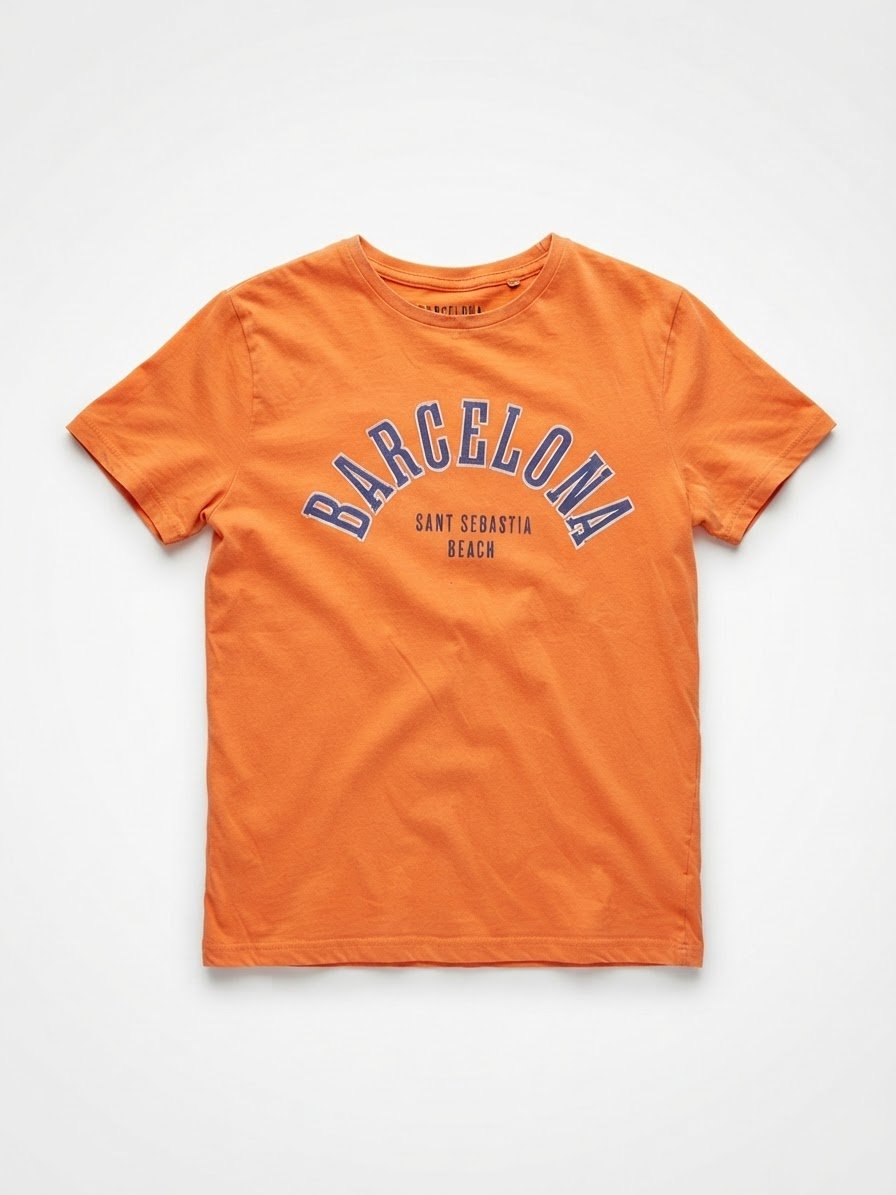 T-shirt Barcelona saint sebastia beach