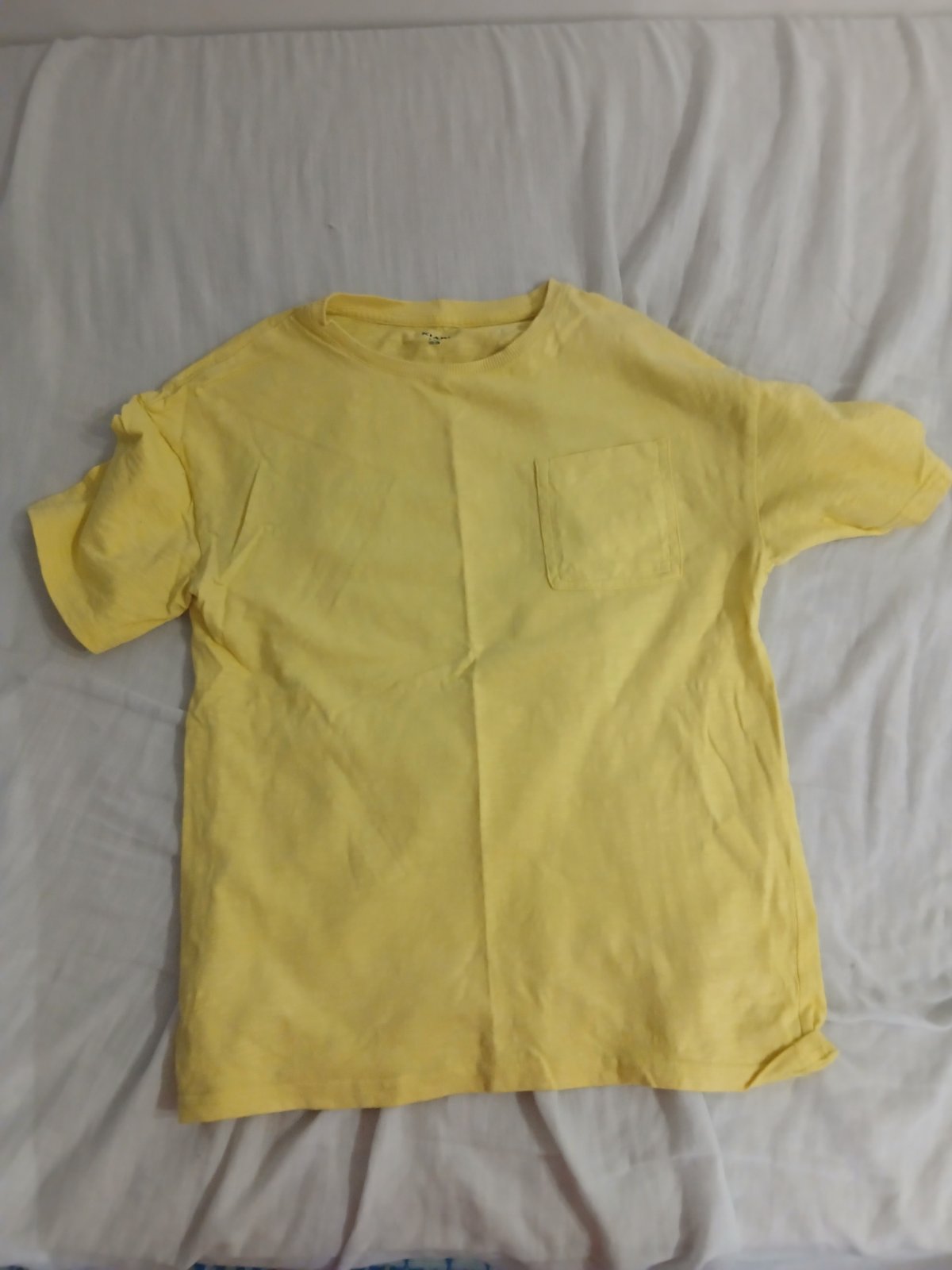 T-shirt jaune kiabi