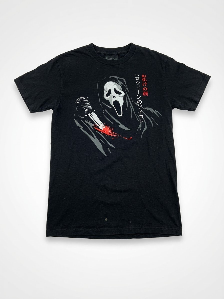 T-shirt noir ghost face 