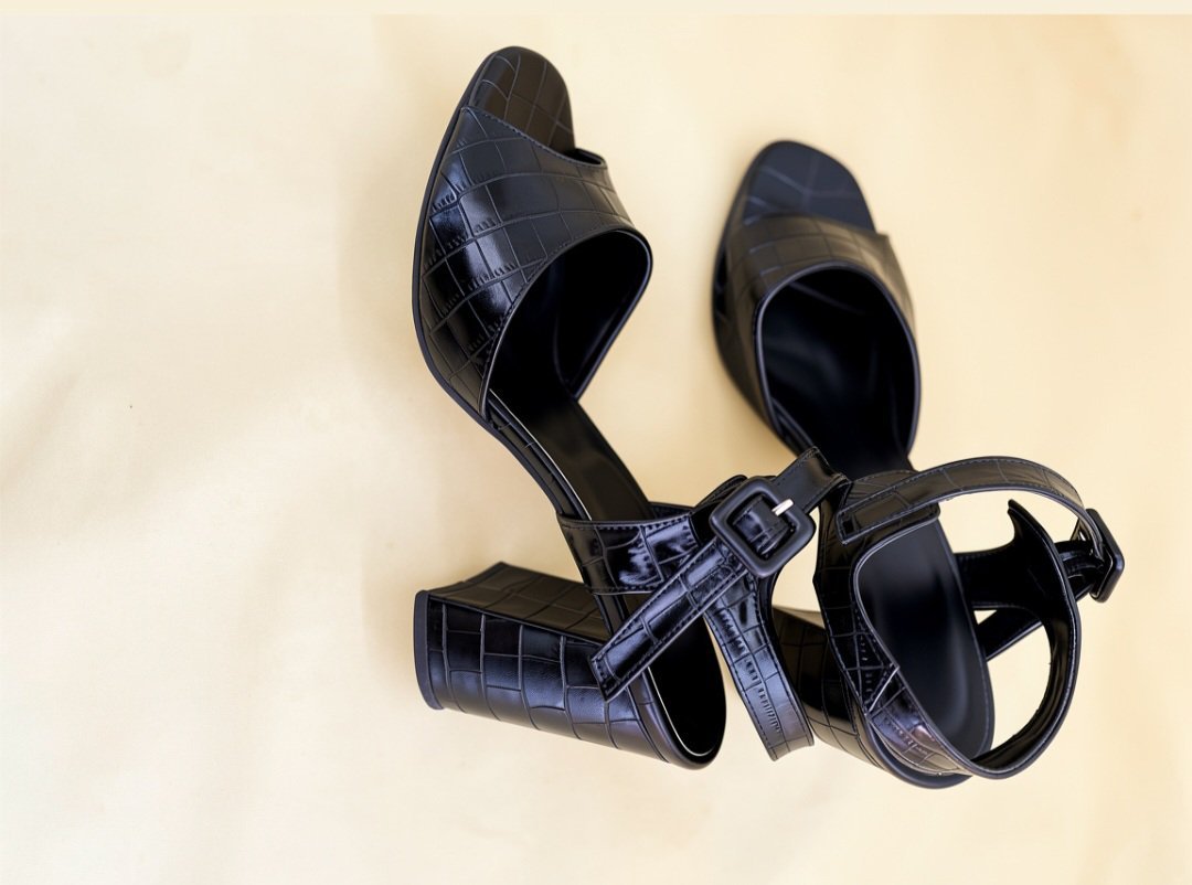 Sandales pour femme noir