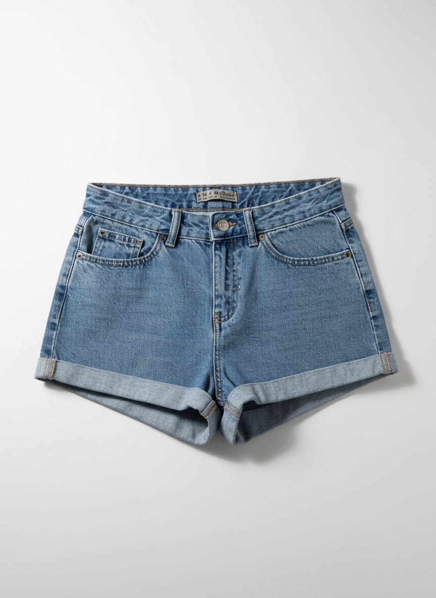 Short en jean bleu taille haute Denim Co - Taille 36⁠