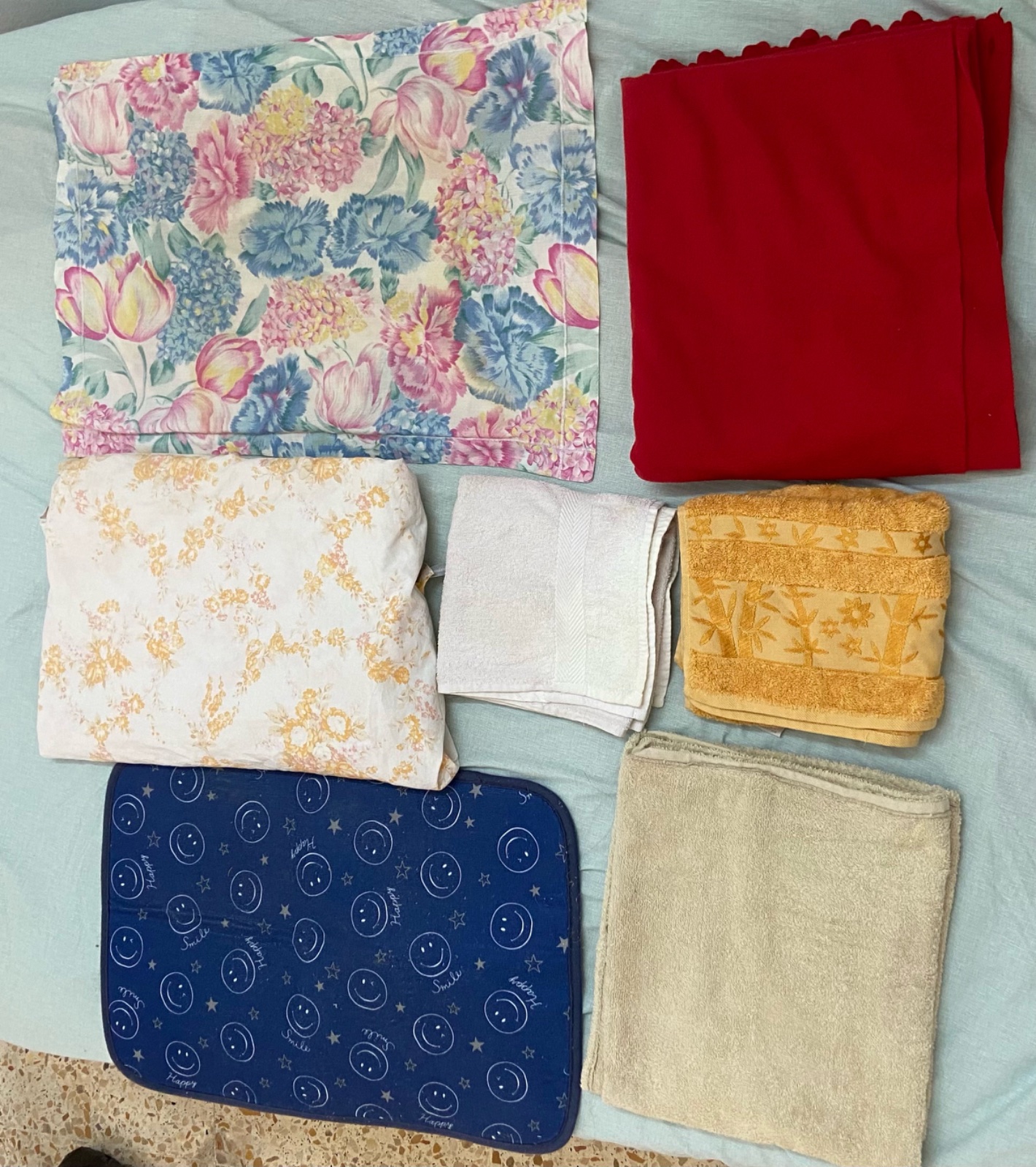 Grand lot de linge de maison