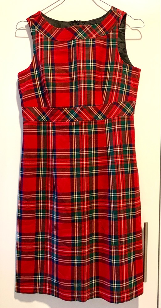 Jolie robe écossaise Camaïeu