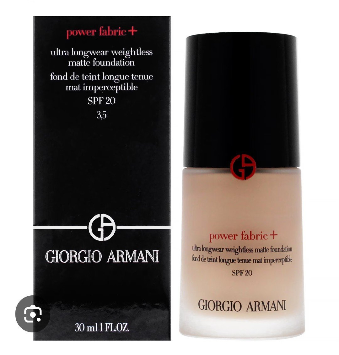 Fond de taint chez Giorgio Armani 