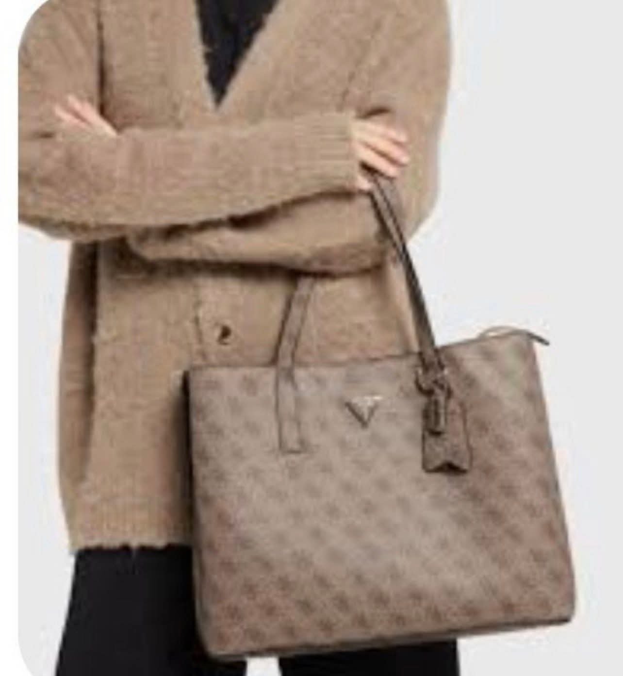 Sac cabas guess monogramé