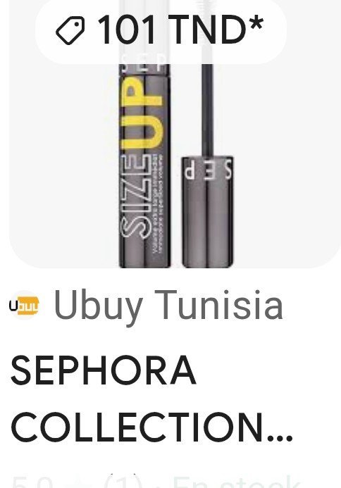Mascara Sephora 