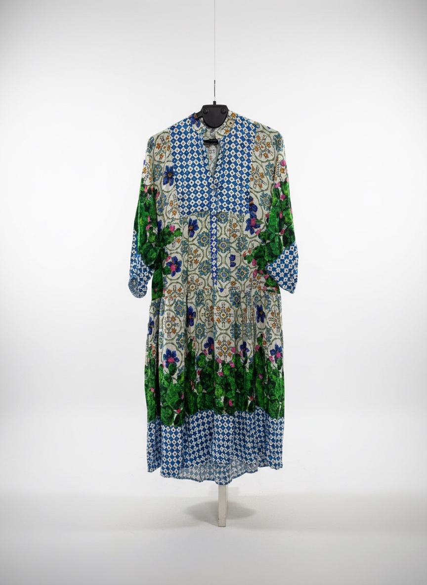 Robe ashilda multicolore