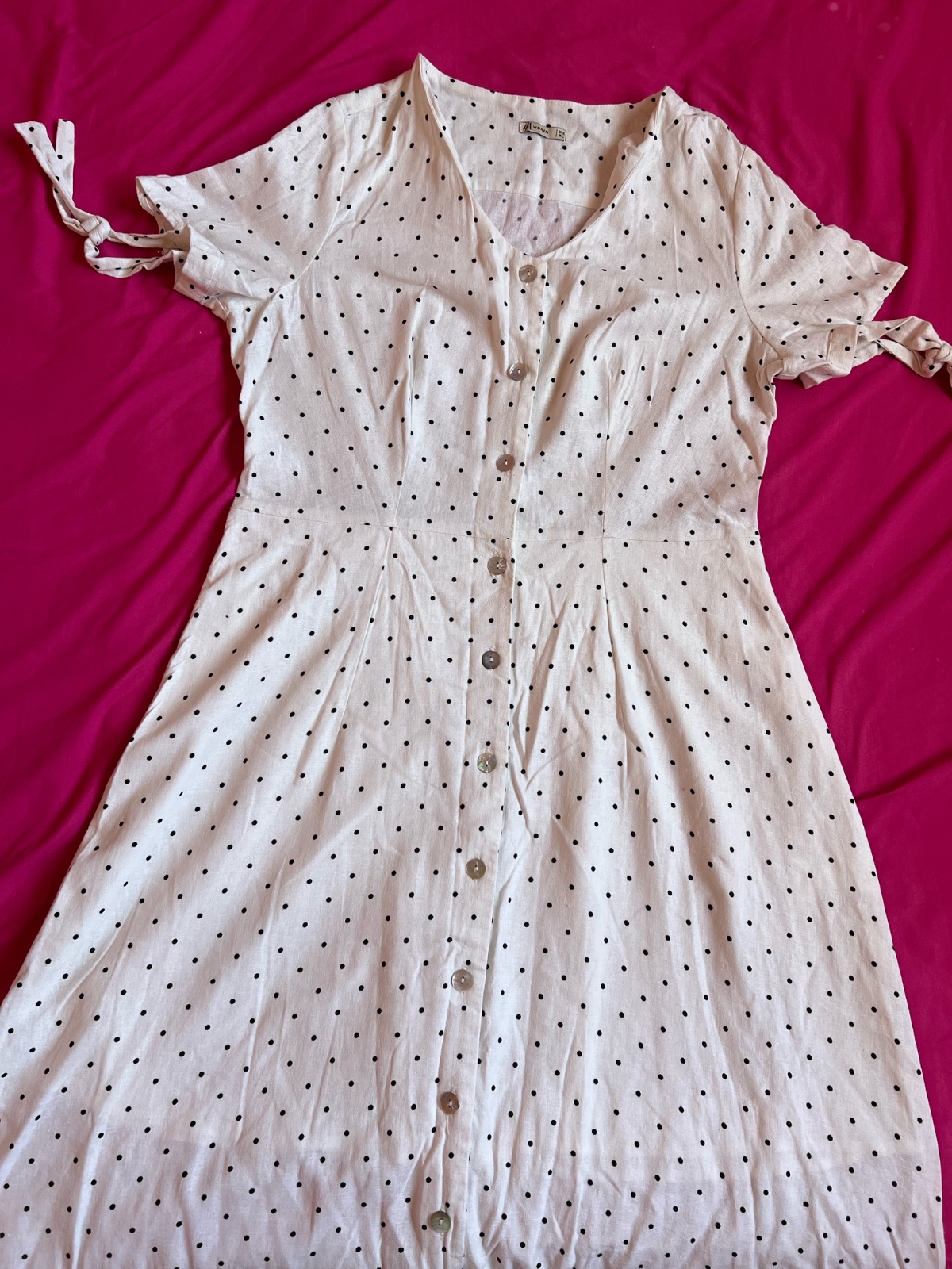 Robe d'été blanc pour fille HA taille XL 