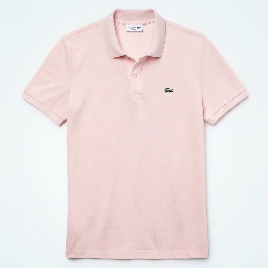 POLO LACOSTE ROSE  HOMME – Comme neuf