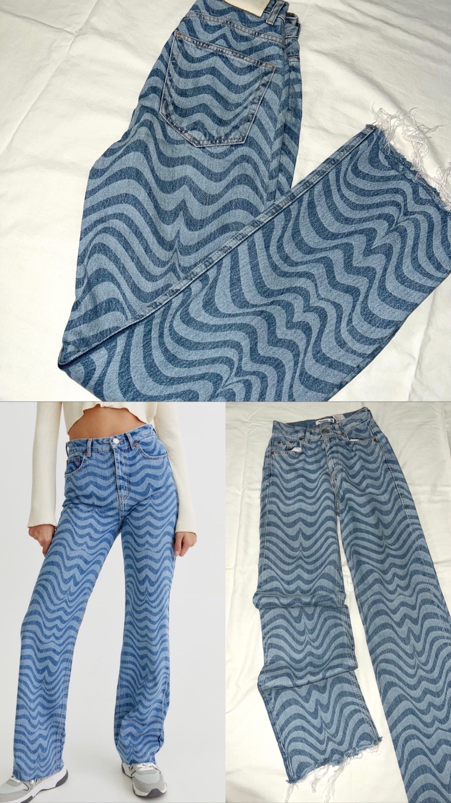  Striped Blue Trousers