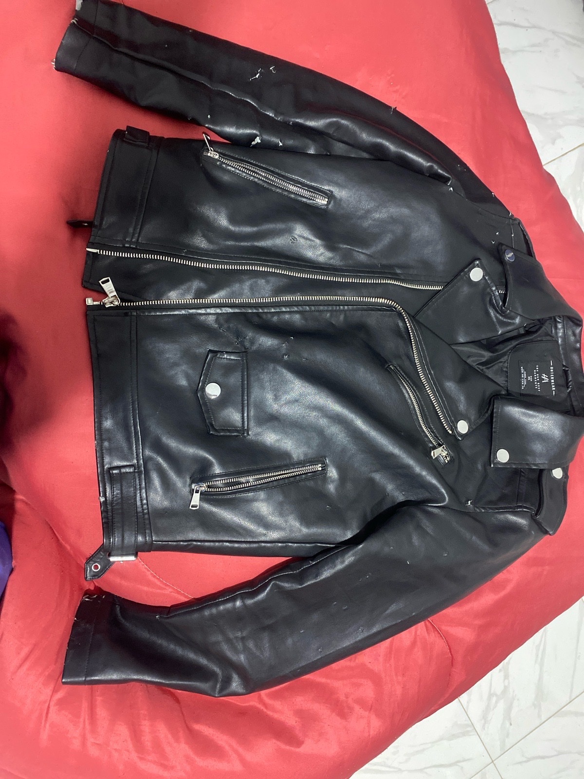 Veste cuire de HA