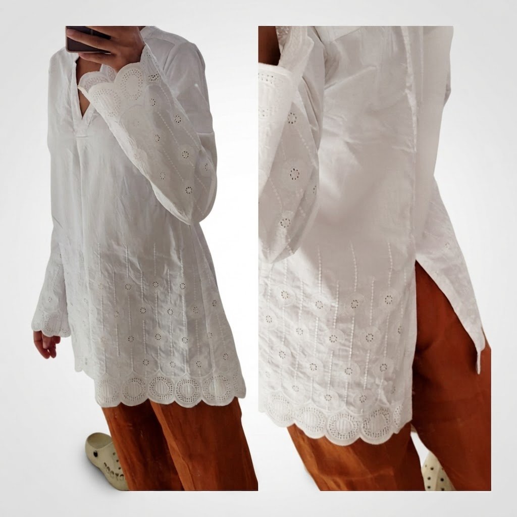 Blouse en coton 