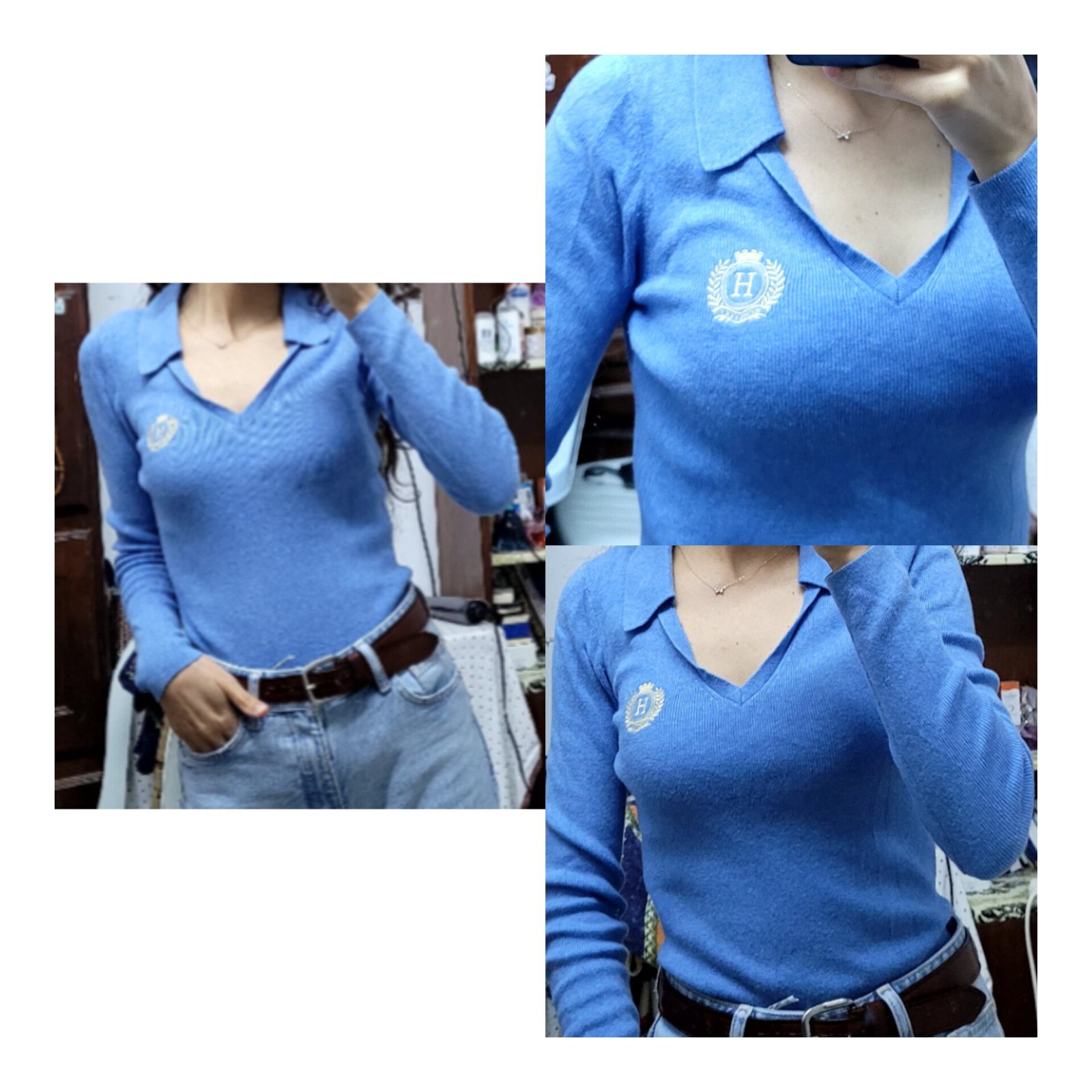 Pull tommy à logo