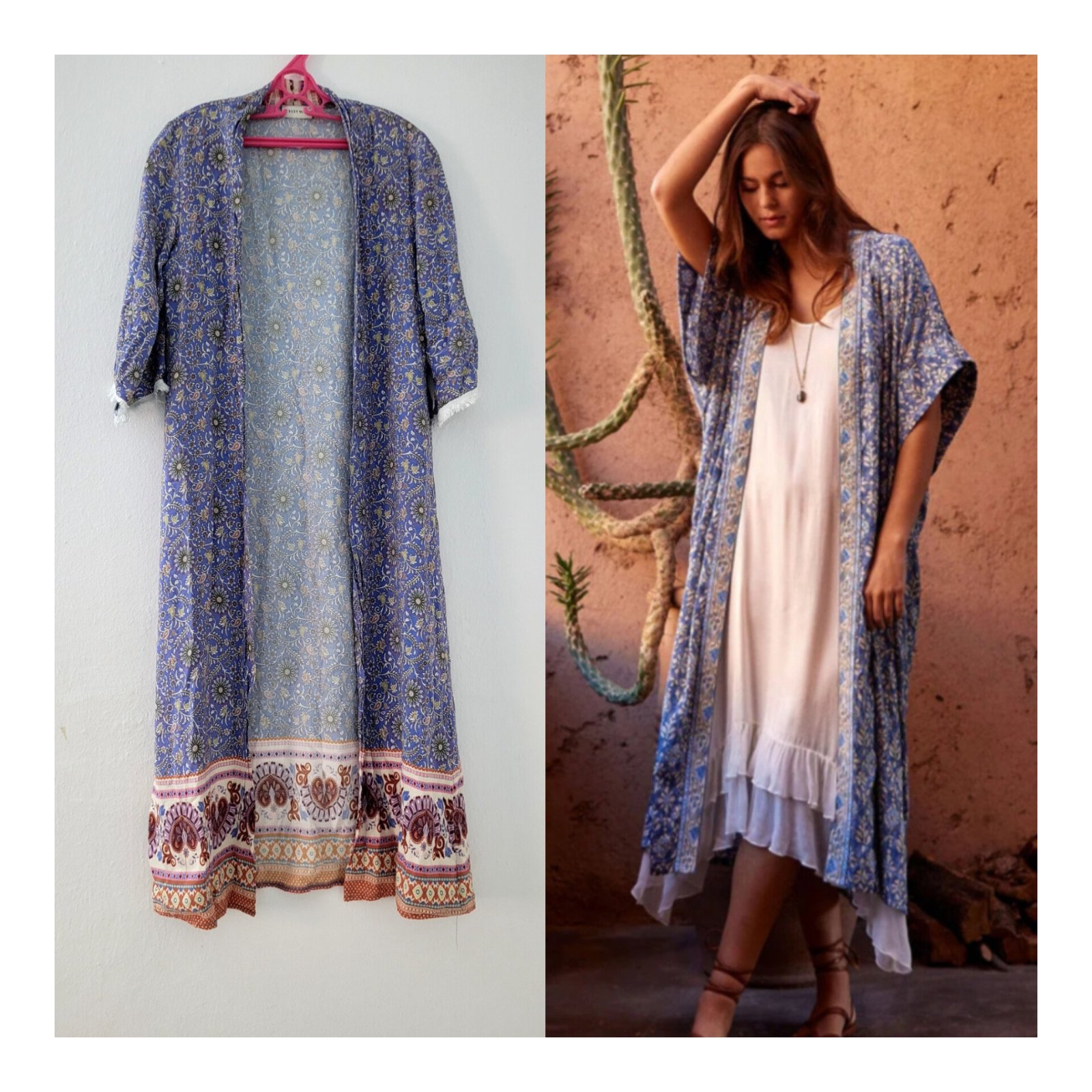 Kimino en viscose 
