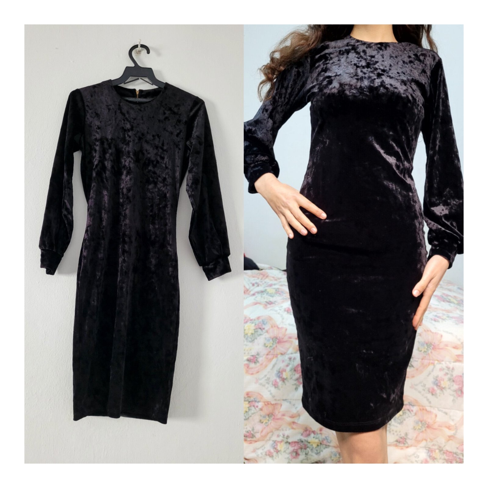 Robe en velours 