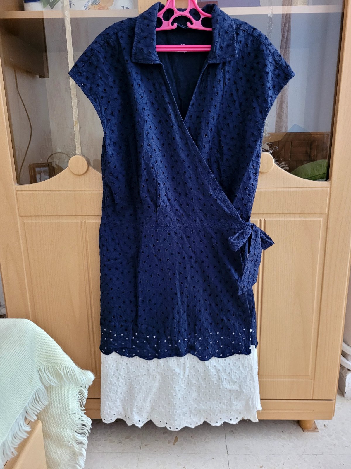 Robe brodée tommy 