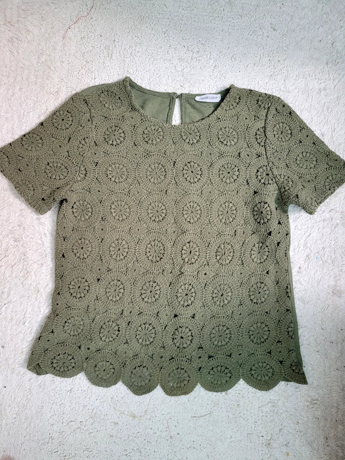 T.shirt crochet 