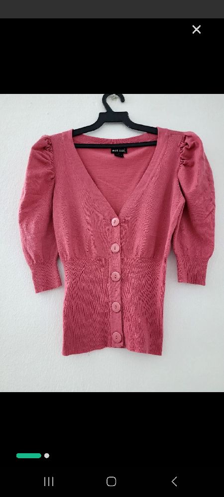 Pull manches bouffantes 