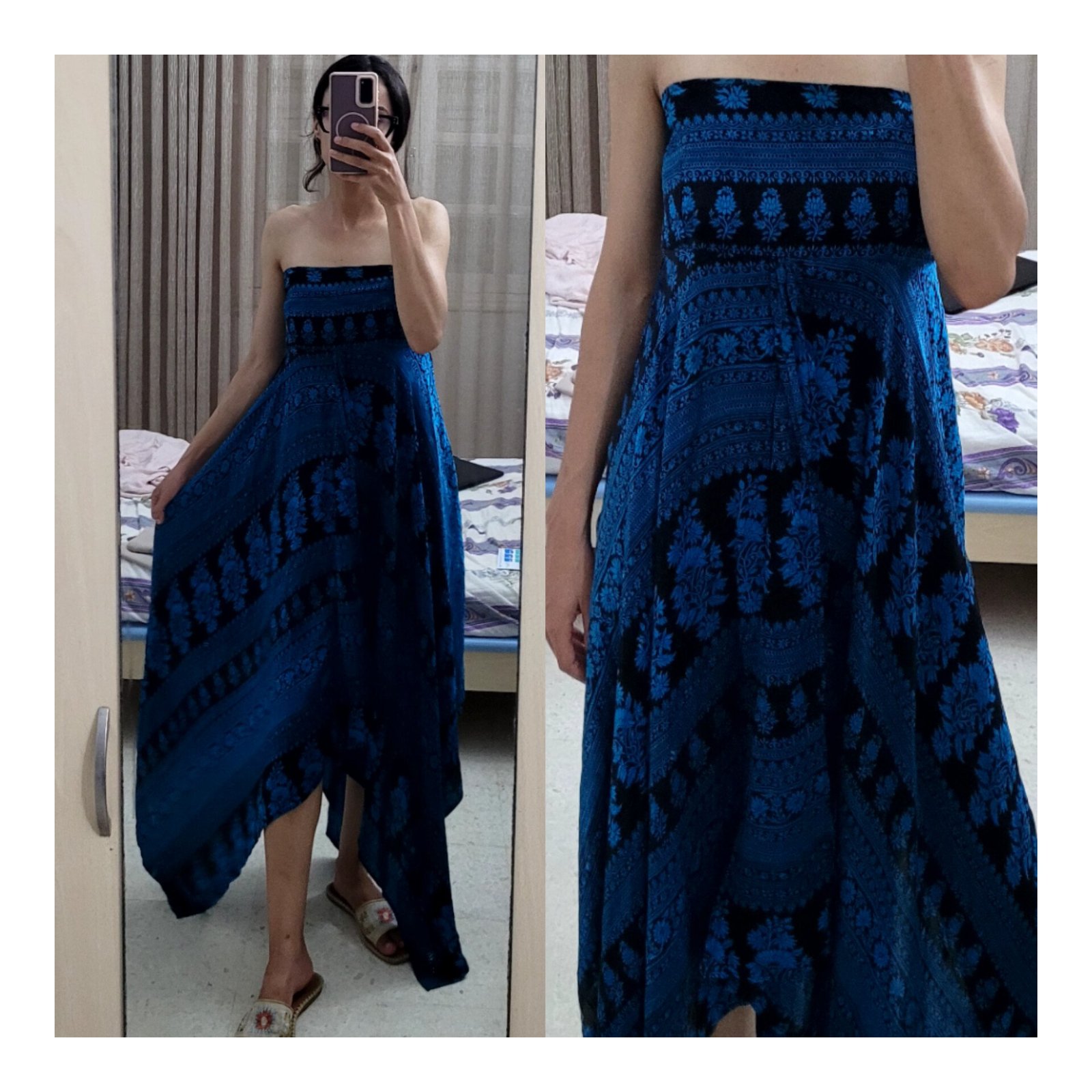 Robe 100% soie