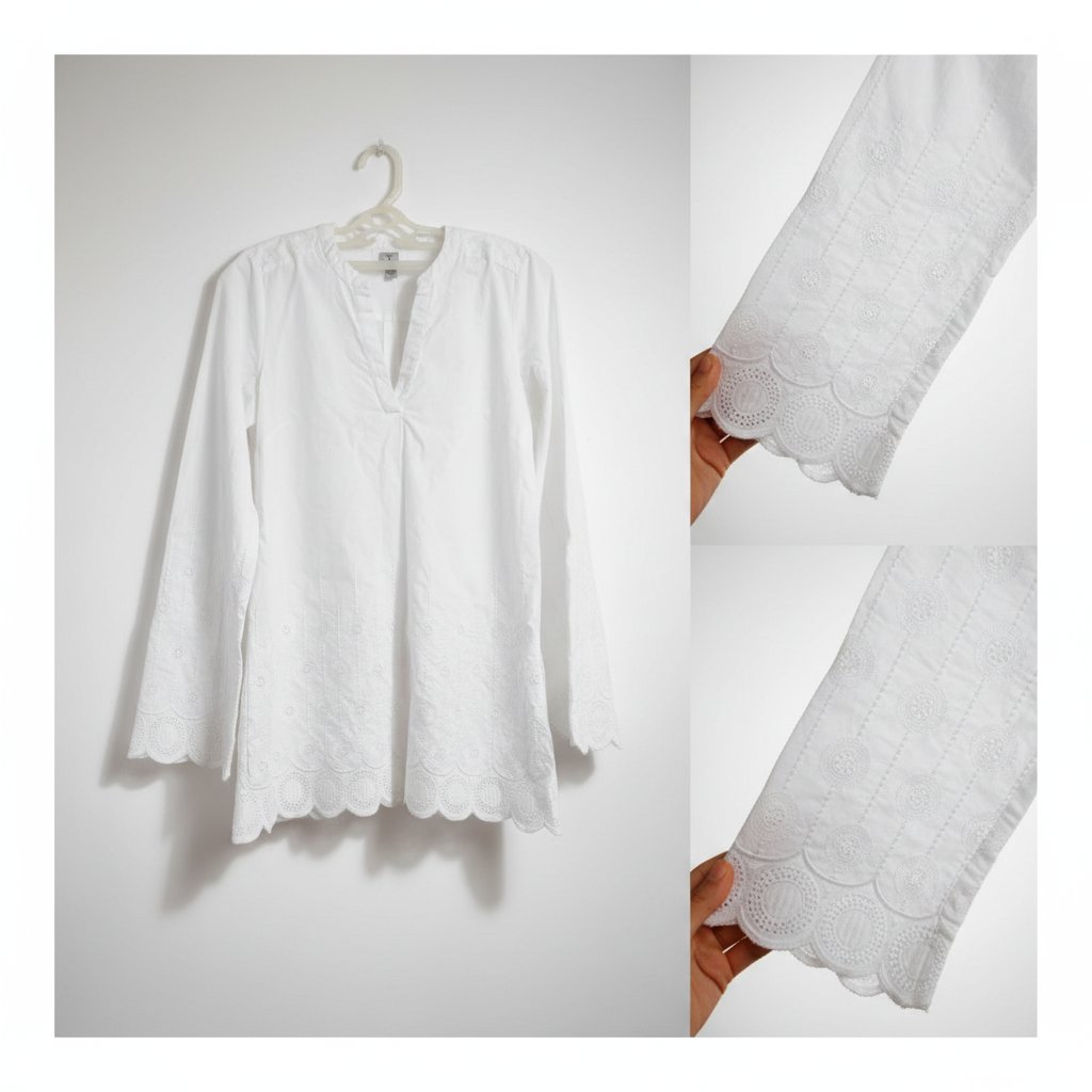 Blouse brodée 