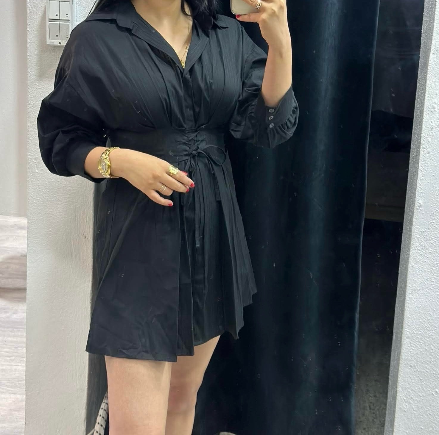 Robe chemise porter une seule fois 