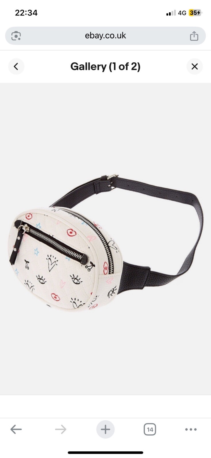 Joli sac ceinture Claire's 