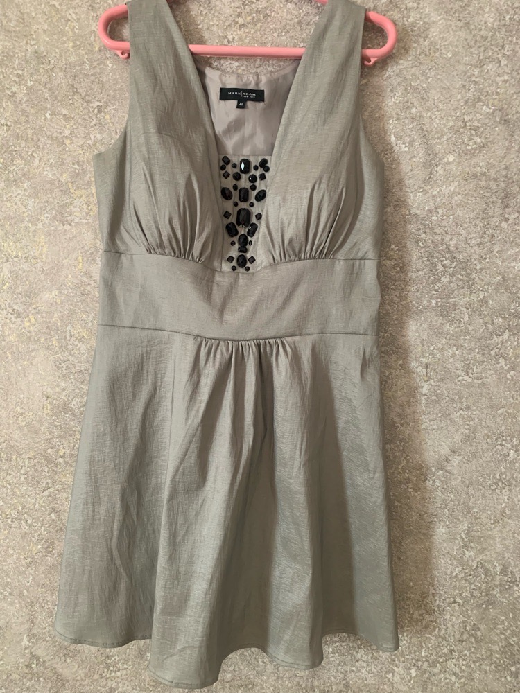 Robe cocktail en shantung
