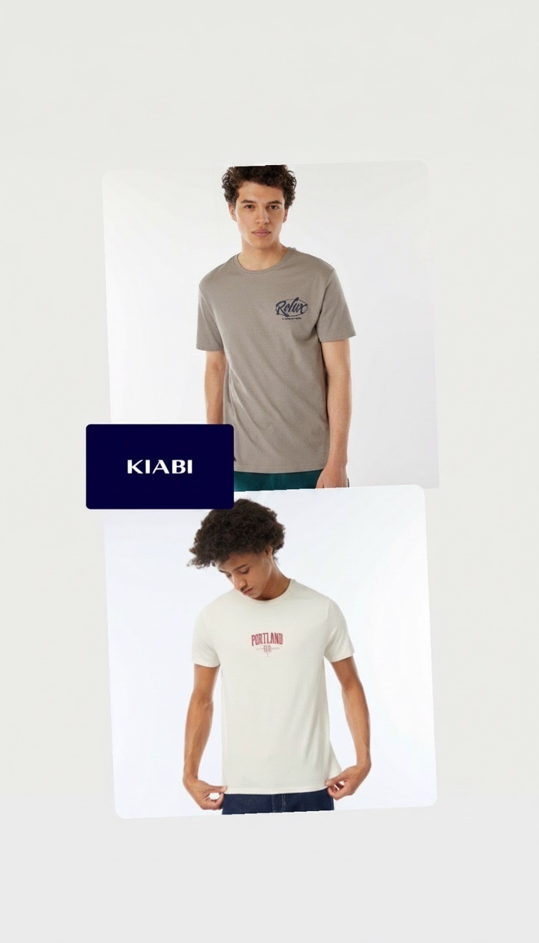 2 teeshirts kiabi 