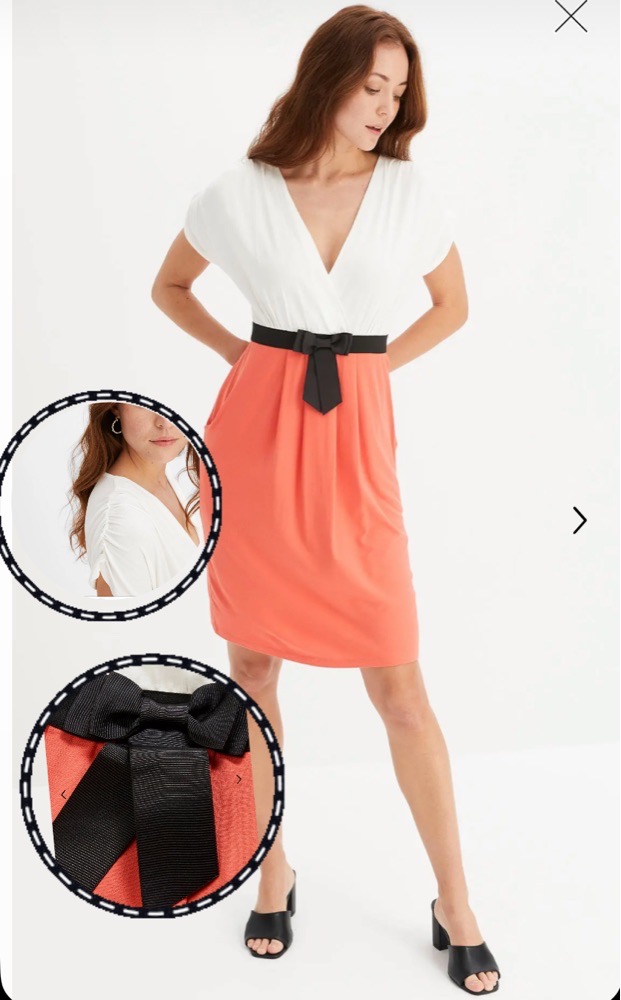 Joli Robe à taille remontée 