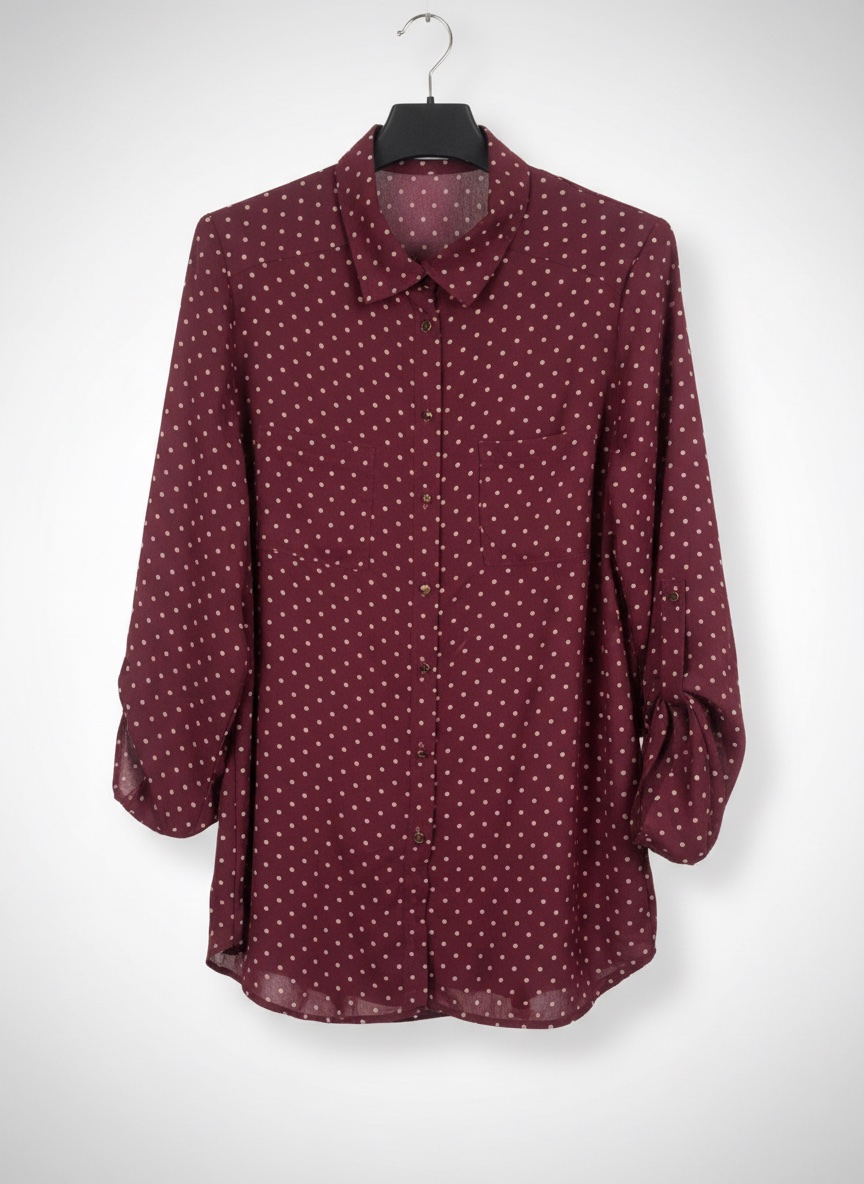 Chemisier à pois taille M