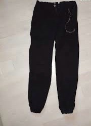 Pantalon Jennyfer noir avec chaîne