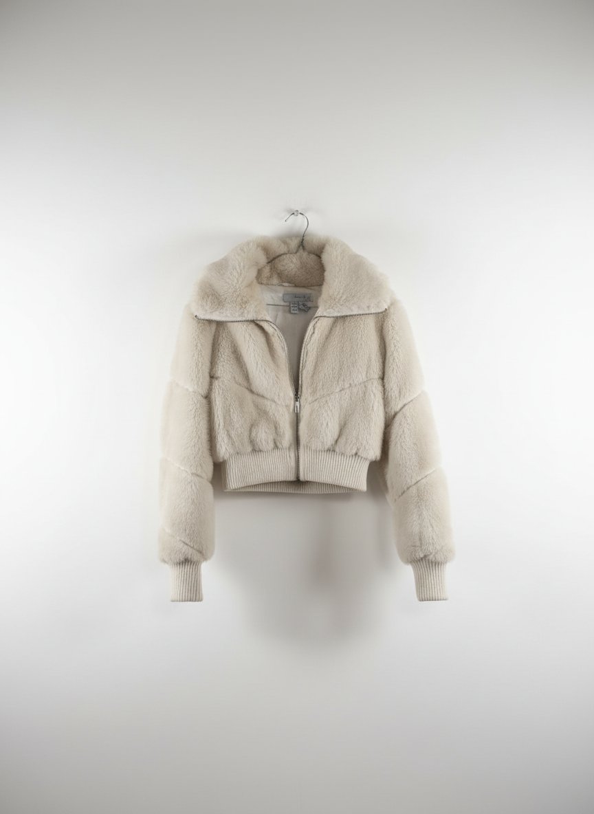 Manteau court en fourrure