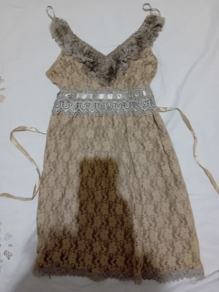Robe beige 