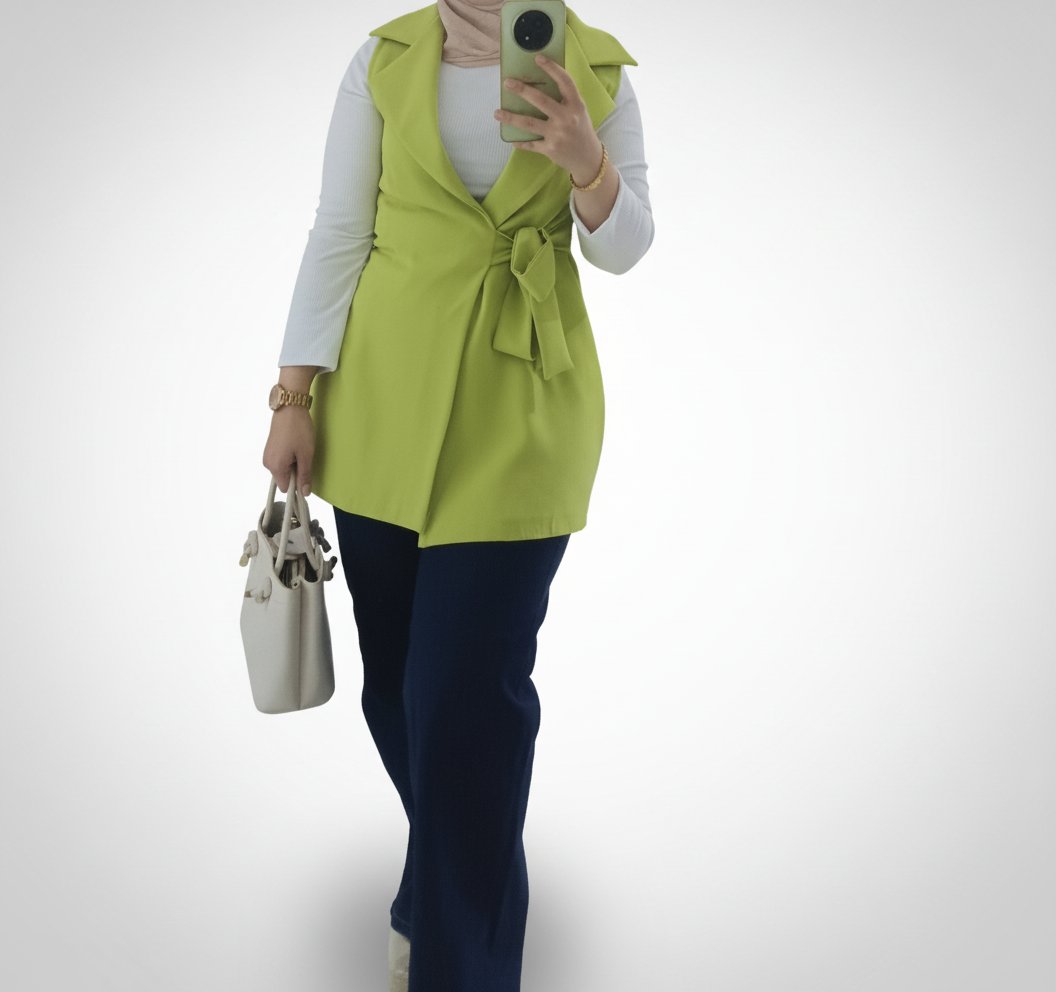 Blazer sans manches 