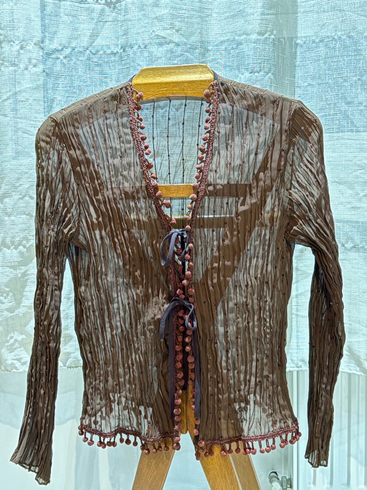 Chemisier marron M/L