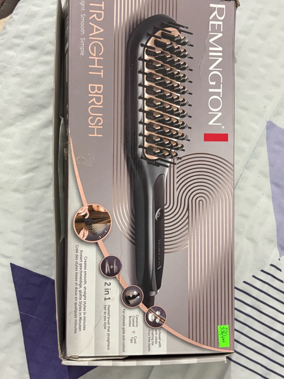 Straight brush
