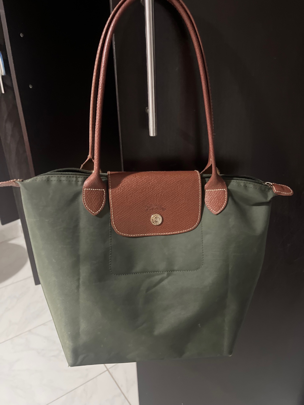 Sac vert millitaire