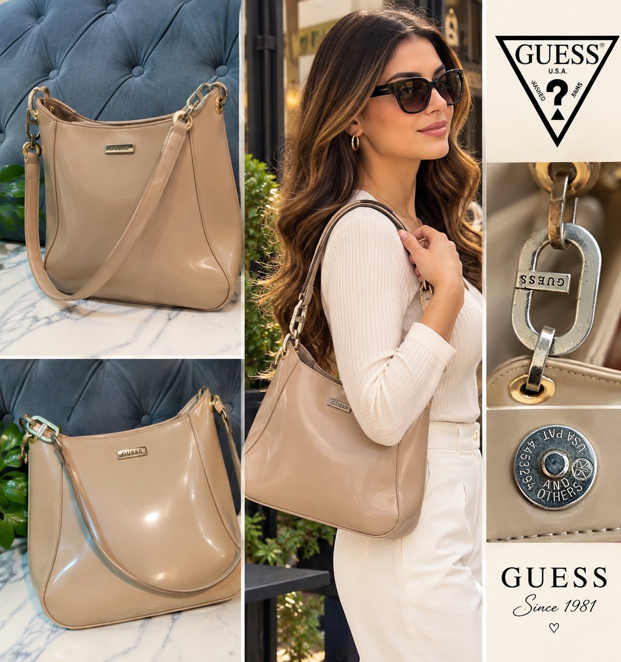 Un très joli Sac à épaule Vintage  GUESS ✨️