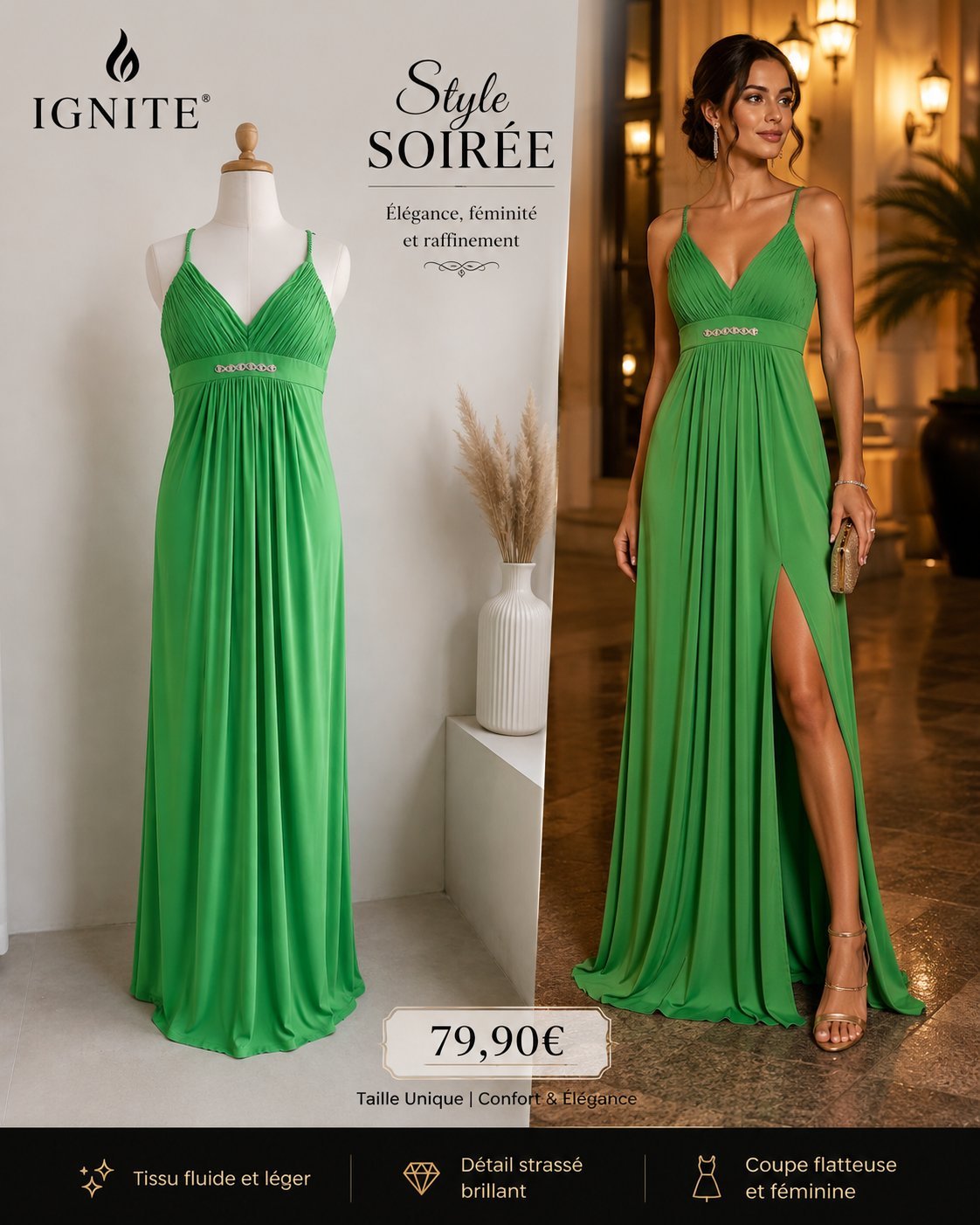 Très joli Robe IGNITE ✨️💚