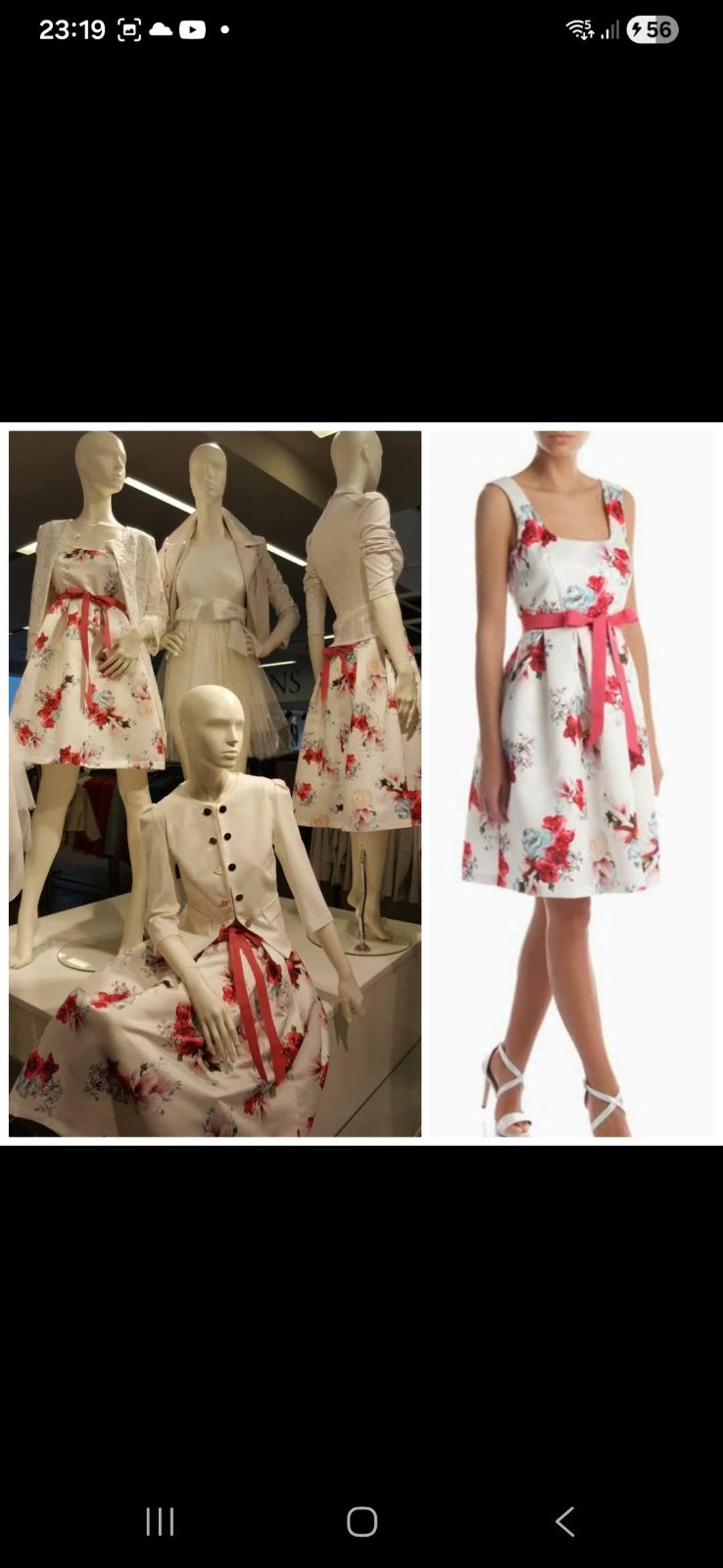 Une Sublime Robe d'une Création Italienne RINASCIMENTO 🤍❤️