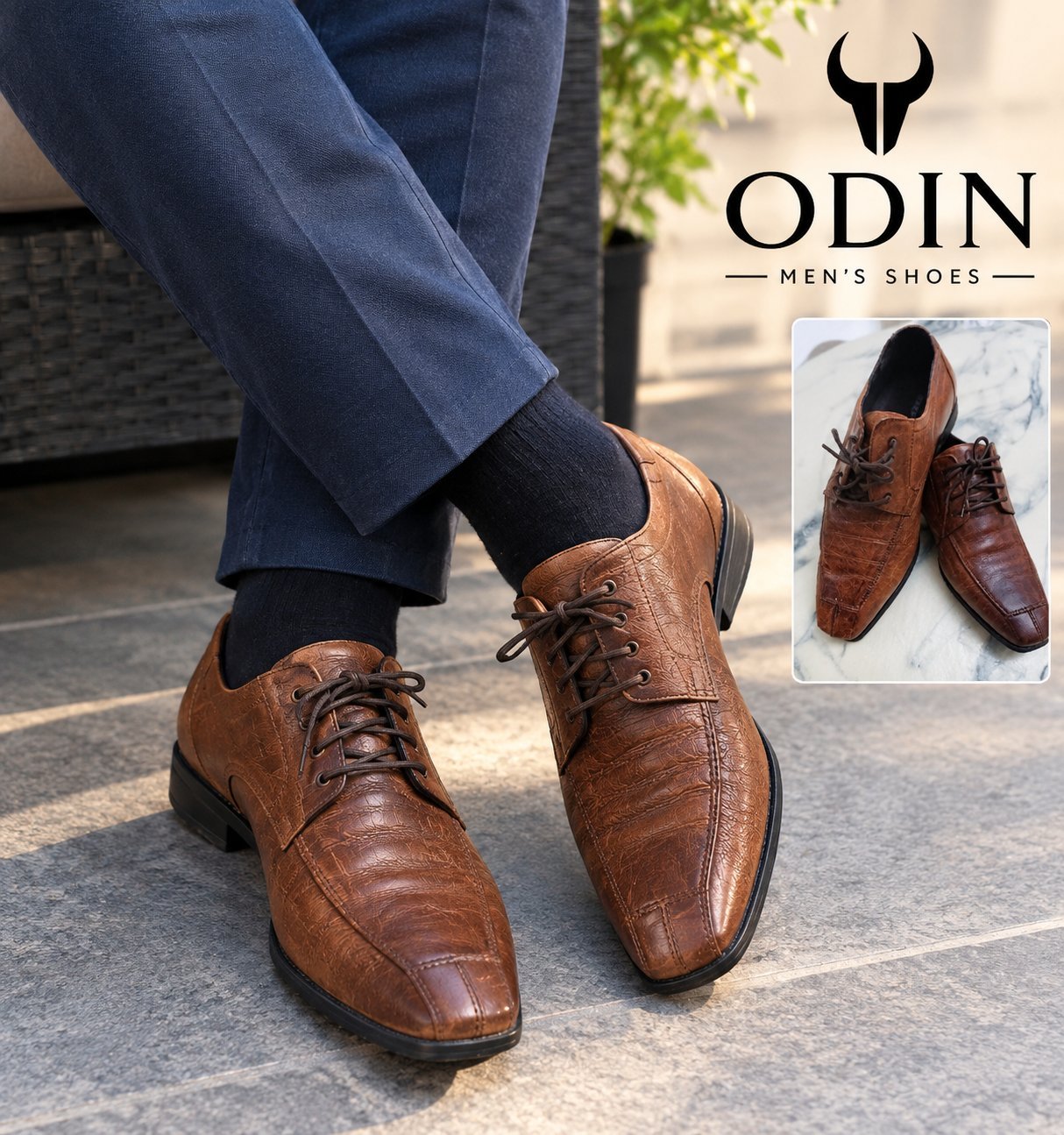 Un très confortable chaussures cuir de la marque Odin 🤎