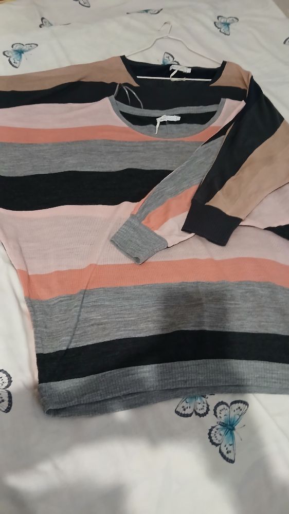 Deux pull Only over size